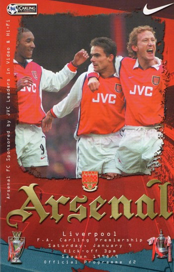 Match programme